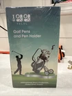 10L0L Golf Bag Holder With 3 Pens Foldable Pull Cart New. Price: $15.99.
