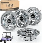 10L0L Golf Cart Ss Wheel Covers Hub Caps For Ezgo, Club Car, Yamaha - 8 Inch Sna New. Price: $55.93.