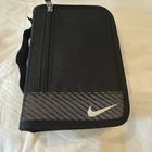 Nike Black/gray Polyester Golf Zippered Organizer Case W/ Compartments, Used. Price: $17.50.