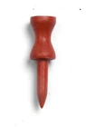 1/2" Step Down Tees - Pack Of 100 Red New. Price: $27.69.