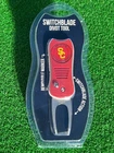 Usc Trojans Team Golf Usa Switchblade Divot Tool W/ Double Sided Marker Ncaa New. Price: $14.95.
