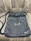 Nike Sport Golf Gym Sack Drawstring Backpack Sling Bag Grey Black The Legend Pre-owned. Price: $29.99.
