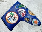 Scotty Cameron Gallery New Socal Tripper Studio Patches Blade Headcover "blue". Price: $289.95.