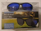 Brookstone Golf Ball Finder Glasses Blue Uv Lenses With Protective Case New. Price: $19.99.