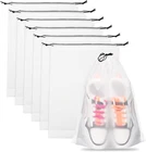 Teskyer 6 Pack Shoe Bags For Travel Transparent, Waterproof, Portable Sto New. Price: $10.51.