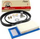 Ezgo Txt Golf Cart Tune Up Kit W/drive Belt & Starter Generator For 1994-20 New. Price: $88.99.