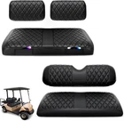 Ilskw Golf Cart Seat Covers Yamaha G22 G16 Diamond Stitching New. Price: $175.61.