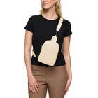 Lol Unisex Mini Sling Bag Recycled -nylon Crossbody /ykk Zipper/ Beige- New. Price: $24.86.