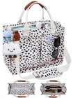 Besbesme Canvas Tote Bag For Women With Zipper & Compartments Large Work New. Price: $42.92.