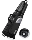 Findway Golf Travel Bag W/ Wheels Abs Hard Shell 1680D Waterproof 55IN Black New. Price: $181.99.