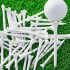 Fampery 30 Pcs Plastic Golf Tees - 1/4'' Long Enhanced White New. Price: $8.57.