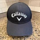 Callaway Golf Trucker Hat Black Mesh Strap Back Adjustable Cap Pre-owned. Price: $11.22.