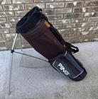Ping Hoofer Stand Golf Bag 4-WAY Divider Strap Classic Blue Karsten Usa Vtg Read Pre-owned. Price: $99.99.