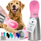 Malsipree Insulated Dog Water Bottle 24 Oz, Pink Leak-proof Stainless Steel New. Price: $51.99.