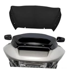9" Wave Windshield Windscreen Air Deflector For Harley Cvo Road Dark Smoke New. Price: $112.16.