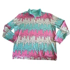 Shankitgolf Ice Cream Drip Quarter Zip Jacket Mens Sz 2XL Colorful Pre-owned. Price: $29.99.