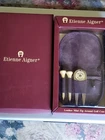 Etienne Aigner Golf Leather Brown Mini Zip Case Tees Divot Tool New. Price: $14.99.