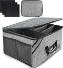 Car Trunk Organizer With Lid, Collapsible Multi Compartment Suv New. Price: $48.99.