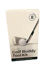 Golf Buddy Deluxe Kit 5-IN1 Tool, Tees & Holder Belt Ball Keeper Bxh New. Price: $6.99.