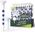 Upgraded 4-PRONG Golf Tees Plastic, 50/100/120/200 Pack (1-1/2", 2-3/4'', 3-1/4" New. Price: $19.99.