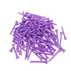 Crestgolf Professional Deluxe Wood Tees 2-1/8", Purple New. Price: $13.99.