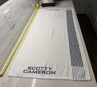 Scotty Cameraon Golf Caddie Towel Blue Stripped 44" Inches Pre-owned. Price: $39.95.