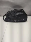 Nike Golf Shoe Bag Black Gray Nylon Mesh Vent Used. Price: $30.00.