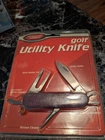 New Athletic Works Golf Utility Knife All Purpose Multi Tool Nip. Price: $9.99.