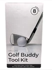 Golf Buddy Deluxe Tool Kit Tin 5-IN-1 Tees & Holder Belt Ball Keeper New. Price: $11.00.