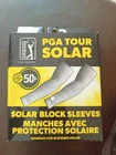 Pga Tour Solar Block Arm Sleeves - Official Licensed Golf Sun Protection Gear New. Price: $12.00.