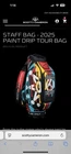 Scotty Cameron 2025 Hawaiian Open Tour Staff Bag Hula Sony Paint Drip New. Price: $2000.00.