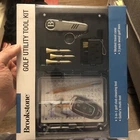 Brookstone Men Adventures Black Utility Tool Kit Nwt Golf Caddy Great Gift New. Price: $19.99.
