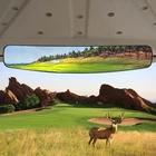 Golf Cart Rear View Mirror, Hkoo 16.5" Extra Wide 180 Degree.. New. Price: $21.68.