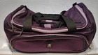 Swissgear The Apex Weekender Duffel Bag Bungee System 21"X12"X10" Purple Black Pre-owned. Price: $37.52.