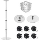 Stainless Steel Boat Cover Support System Pole,telescoping And Adjustable Height New. Price: $19.80.