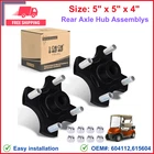 10L0L Golf Cart Rear Axle Hub Assembly Wheel Flange Plate 2008-UP Ezgo New. Price: $58.74.