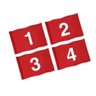 Kingtop Numbered Golf Flag 20X14 420D 14X20 #1-4, 4PK New. Price: $86.99.