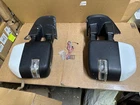 Used Painted White Pair Tow Mirrors F150 Ford 2021-2025 F250 2023-2025 Drl. Price: $289.99.
