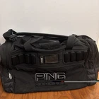 Ping Golf Black Duffle Bag Tote Gym Locker Room Travel Classic Carry All Pre-owned. Price: $35.00.