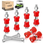 10L0L Golf Cart Rear Spring Bushing Kit For Ezgo Txt & Medalist 1994-UP, Red New. Price: $37.83.