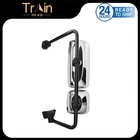 Chrome Door Mirror Assembly Heated W/arm For Freightliner M2 Columbia Left Side New. Price: $149.98.