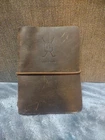 Leather Golf Log & Yardage Book, Refillable, Handmade, Dark Brown New. Price: $19.97.