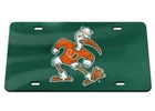 Miami Hurricanes Specialty Acrylic License Plate Ncaa Wincraft New. Price: $29.99.