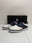 Footjoy Men's Traditions Saddle Golf Shoes Size 9.5 New. Price: $55.16.