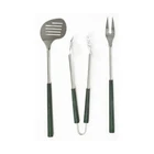 Charcoal Companion Golf Club 3-PIECE Barbecue Tool Set New. Price: $53.60.