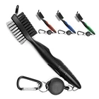 Golf Club Brush And Groove Cleaner 2 Ft Retractable Zip-line Black+black New. Price: $15.37.