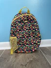 Lego Kids Backpack Brick Wall Bag For School Travel Yellow Multi 16IN Pre-owned. Price: $25.00.