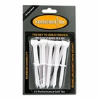 Consistent Beveled Biodegradable 3-1/4" 10-PACK Tees White New. Price: $9.99.