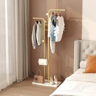 Unho Double Pole Coat Rack Metal Clothes Hat Stand With 5 Hooks Bedroom Entryway New. Price: $49.93.