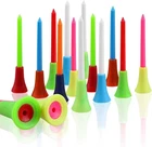 Crestgolf Rubber Cushion Top Plastic Tees Mixed Colors 3-1/4", New. Price: $14.76.